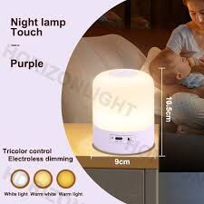 🌙💡 LÁMPARA DE NOCHE LED RECARGABLE – CONTROL TÁCTIL Y 3 COLORES 🔋✨ - 10/10