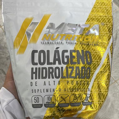 COLAGENO HIDROLIZADO META NUTRITION BOLSA 500g - Img 123161876