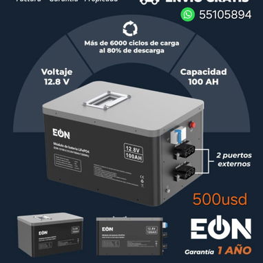 Estación d Energía EÒN de 1kw-1280wh - Img 125383758