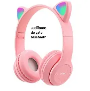 cascos audífonos inalámbricos TWS Bluetooth Orejas de gato - Img 45433090