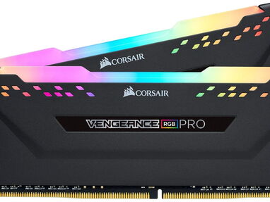 Memorias Corsair Vengance RGB PRO 16GB de Ram a 3200Hz 2x8 Nuevas En Caja - Img 68213759