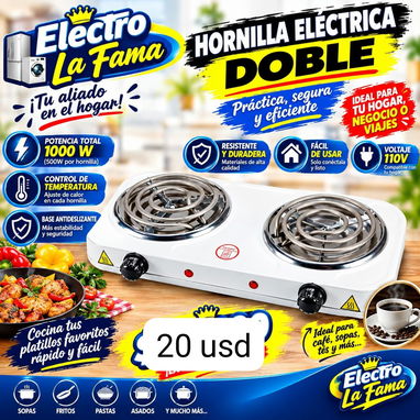 Fogones infrarrojos, de inducción, eléctricos y de petróleo - 7/7