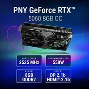 PNY GeForce RTX™ 5060 8GB - Img 55619522