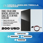 Combo disponible : Panel solar 510w + Cable para Ecoflow de 2.5 metros en 200$ - Img 57195805