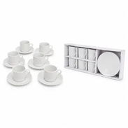 TAZAS DE CAFÉ 6 PCS BLANCAS  $8.00 - Img 56068343