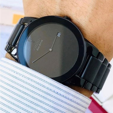 RELOJ CITIZEN ECODRIVE AXIOM (AU1065-58E) DE HOMBRE , 40MM DE ACERO INOXIDABLE EN NEGRO , OFERTON , A ESTRENAR 58049738 - Img 121622785