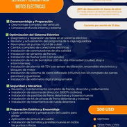 🔥 Servicio Premium para Motos Eléctricas 🔥 Restauración Profesional + Personalización Avanzada ¿Quieres que tu moto - Img 55689913