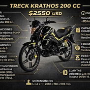 MOTOR KRATHOS 200 CC, ENTREGA DE PROPIEDAD Y GARANTÍA, VARIEDAD DE MOTOS DE COMBUSTIÓN, ETC - Img 55617862