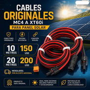 Cables Originales para Panel Solar 10-20m con conectores MC4 a XT60i - Img 57223225