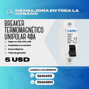BREAKER TERMOMAGNÉTICO UNIPOLAR 40A - Img 56805620