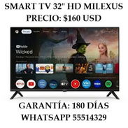 SMART TV 32" HD MILEXUS, ENTREGA DE FACTURA, VARIEDAD DE ELECTRODOMÉSTICOS, ETC - Img 55535272