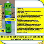(QB-908) Silicona de poliuretano para el sellado de parabrisas y similares.. 15 USD....51596013..Tpte incluido - Img 57294615