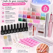 Lampara de uñas con accesorios Kit de uñas - Img 58211426