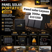 Panel Solar Luyuan 200w/ Sirve para ECOFLOW 215 USD - Img 55079095