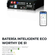 Batería inteligente 51.2 v 100 ah Eco Worthy 1550 USD - Img 56882438