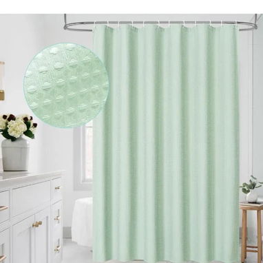 🏠 Cortinas de Baño Antimoho(1.80 x1.80 m) - 3/4