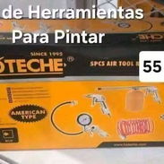 Set de Herramientas de Aire Para Pintar Marca HOTECHE - Img 58068525