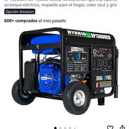 Planta eléctrica DuroMax de 13000wattsDualFuel 110v y 220v  Capacidad del tanque  31Litros  Autonomía hasta 8,5 horas co - Img 53614386