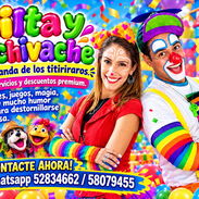 🎪 ¡Diversión garantizada para cumpleaños infantiles en La Habana!🤡 LLEGAN LOS ESTELARES PAYASOS LILITA Y CACHIVACHE 🤡 - Img 57802638