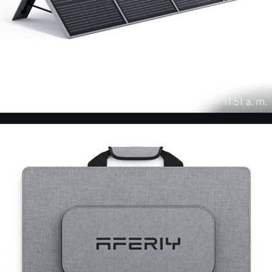 Combo estación Aferiy 1024wh y panel solar plegable de la misma marca 200w. - 2/2