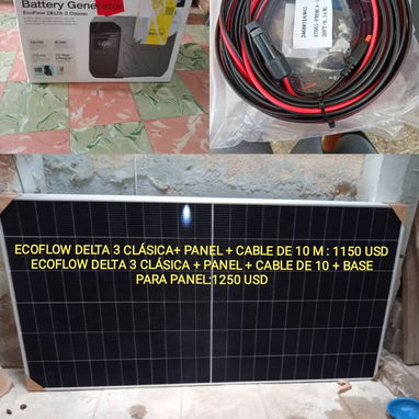 Se venden Ecoflow, panel solar y combos, somos de la Habana. Contactar al WhatsApp 51170866. - Img 122450399