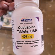 Quetiapine 400mg 100 tabletas - Img 55951089