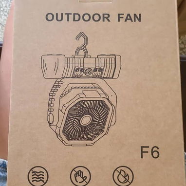 Ventilador recargable F6 - Img 123765709