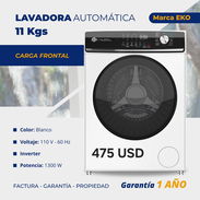 Lavadora automática de 11 kg EKO - Img 52188756