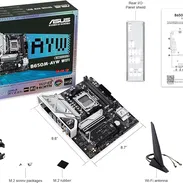 🖥️👇🫔👉🧲140usd ASUS B650M-AYW WiFi AMD B650 Micro-ATX Motherboard with DDR5, PCIe 5.0 M.2 Support, HDMI, Realtek 2.5G - Img 53839308