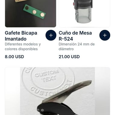 CUÑOS Y GAFETES Y MÁS - Img 126122239