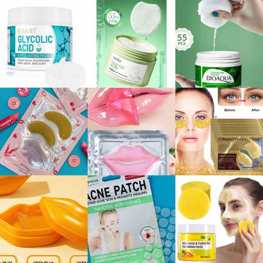 Mascarillas faciales, parafina y cuidado de los pies, Parches para los ojos y pads para acné jelly sea cuidado de los pi - 6/9
