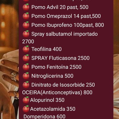 Medicamentos - 2/9