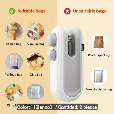 Mini, sellador de bolsos - 7/8