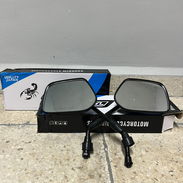Espejo retrovisor M10 (Diámetro de rosca 10 mm) compatibles con motos de gasolina, eléctricas y triciclos - Img 58332293