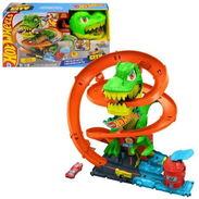 Mattel Hot Wheels City T-Rex Blaze Battle Playset (36 cm) - Img 57110899
