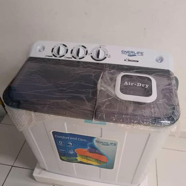 Lavadora Semiautomática Enerlife 7KG Precio $220 USD con Transporte Incluido Garantía Factura - Img 120425790