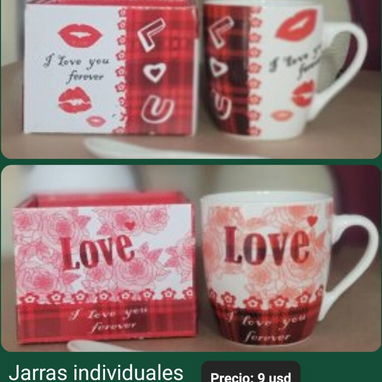 Juegos de tazas y jarras para café, varios modelos. - 6/9