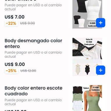 GANGAA Blusas, bodys, tops disponibles en buenos precios - Img 121784735