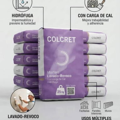 CEMENTO MORTERO COLCRET - 2/3