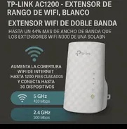 REPETIDOR INALAMBRICO TP-LINK RE220 DUAL BAND AC750 2.4 Y 5 GHZ NEW EN CAJAS #55821991 - Img 49840416