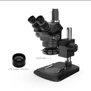 Microscopio trinocular con lente barlow 0,5X y lámpara led. Newww - Img 55189191