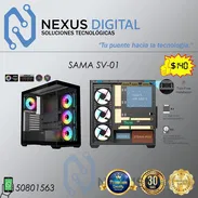 !!💻!! Chasis Gaming SAMA SV-01 + 4 fanes ARGB !!💻!! - Img 51524362