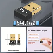 Adaptador Bluetooth PC USB 5.1 Plug & Play - - Img 47355771