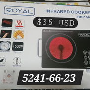 COCINA INFRARROJO ROYAL DE 1 HORNILLA DE 1500 WATTS EN $35 USD - Img 57593330