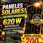 Paneles Solares Jinko Bifaciales 620W - Img 57110835