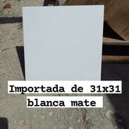 Azulejos importado blanco mate - Img 45344644