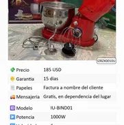 Mezcladora Industrial Royal de 1000w en 185 usd - Img 50122324