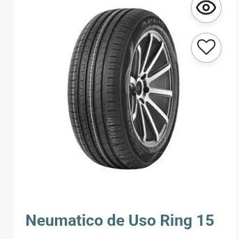 Neumáticos nuevo y de uso en buen estado - 8/10