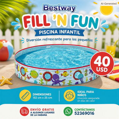 Piscinas rigidas!! Envío gratis a algunos lugares de la Habana!!!! - 3/6