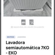 lavadora semiautomática 7kg eko. yoasankey 💯 - Img 54987464